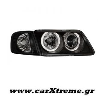 Φανάρι Εμπρός Μαύρο Audi A3 8L 9 96-00