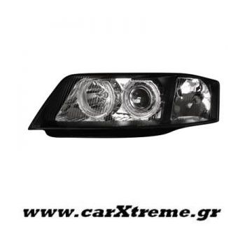 Φανάρι Εμπρός Μαύρο Audi A6 97-01