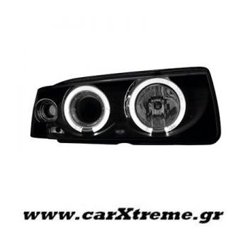 Φανάρι Εμπρός Μαύρο-RHD BMW E36 Coupe 92-98