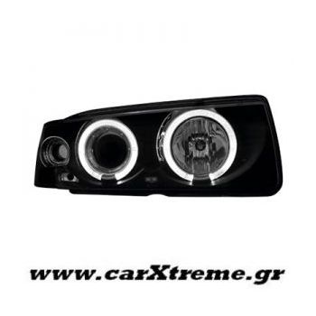 Φανάρι Εμπρός Μαύρο BMW E36 Limousine 92-98