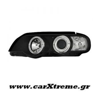 Φανάρι Εμπρός Mαύρο BMW X5 99-02