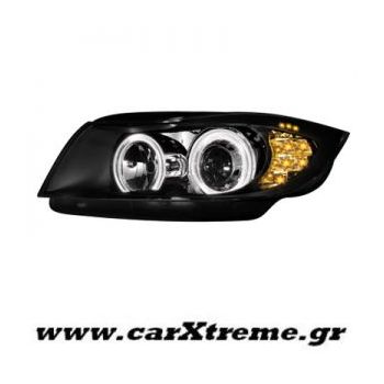 Φανάρι Εμπρός Mαύρο BMW E90