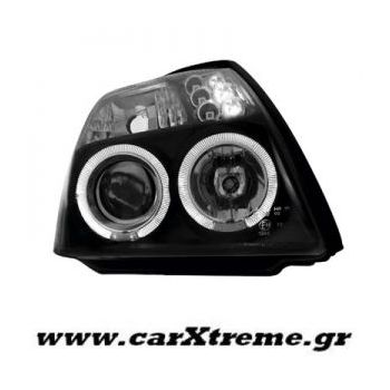 Φανάρι Εμπρός Μαύρο Citroen C2 03+