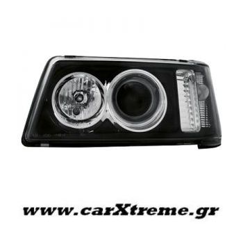 Φανάρι Εμπρός Μαύρο Peugeot 205 83-96