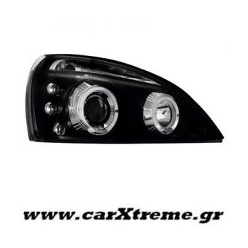 Φανάρι Εμπρός Μαύρο Για Αυτοκίνητο Renault Clio MK3 01-05