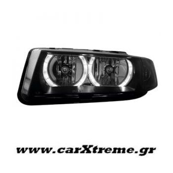 Φανάρι Εμπρός Μαύρο Seat Leon Toledo 99-04