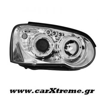 Φανάρι Εμπρός Chrome Subaru Impreza 03-05