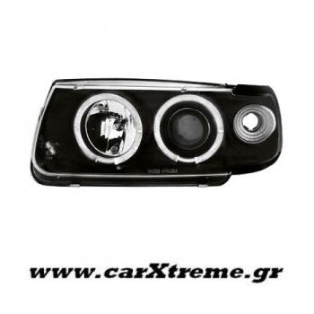 Φανάρι Εμπρός Μαύρο VW Polo 6N 95-98