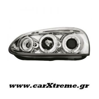 Φανάρι Εμπρός Chrome VW Golf V 03-09