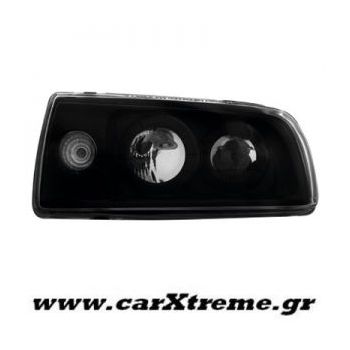 Φανάρι Εμπρός Mαύρο VW Vento 91-98