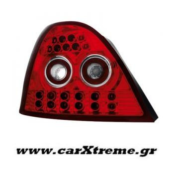Φανάρι Πίσω Κόκκινο Crystal Led Rover 200 95-00