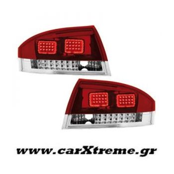 Φανάρι Πίσω Red Crystal Led Audi TT (8N3 8N9) 98-05