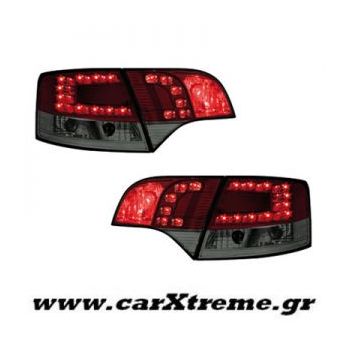 Φανάρι Πίσω Red Smoke Led Audi A4 Avant B7 04-08