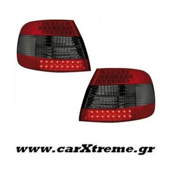 Οπίσθιο Φανάρι Red Crystal Led Audi A4 B5 Lim 95-10/00
