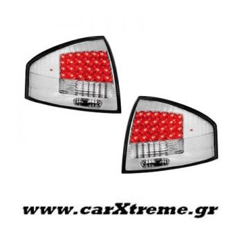 Φανάρι Πίσω Crystal Led Audi A6 97-04