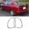 Μασκάκια Πισινών Φαναριών Χρωμίου Για Daewoo Lanos Sedan 02-08 2 Τεμάχια