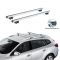 Μπάρες Οροφής Αλουμινίου CRUZ Oplus 924-051 R-118cm Railing System Για Skoda Yeti 09-14 Ασημί 2 Τεμάχια