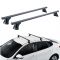 Μπάρες Οροφής Σιδερένιες CRUZ 921-310 Oplus ST-120cm Μαύρες 2 Τεμάχια