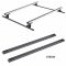 Βάσεις Τοποθέτησης Μπαρών CRUZ "T-Tracks" 941-323 200cm 2 Τεμάχια