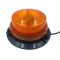 Φάρος Ασφαλείας Αυτοκινήτου Βιδωτός Μαγνητικός Και Βεντούζα Led 12V/24V 13x7cm Πορτοκαλί