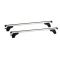 Σετ Μπάρες Οροφής Αλουμινίου με τα πόδια 127εκ για Audi A3 3D 2003-2012 2τμχ Pacific G3