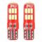 T10 W5W 12V W2,1x9,5d ΛΕΥΚΟ 5.600K 15SMDx4014 LED ΣΙΛΙΚΟΝΗΣ (ΚΑΡΦΩΤΟ - CAN-BUS) 2ΤΕΜ.