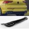 Diffuser Πίσω Προφυλακτήρα Για VW Golf VIII (8) 2019+ R-Line Look Με Διακοσμητικές Απολήξεις Για Life Style & Impression Έκδοση Προφυλακτήρα Γυαλιστερό Μαύρο Από Abs Πλαστικό