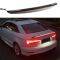 Αεροτομή Πορτ Παγκάζ Για Audi A3 8VS Sedan 12-20 GT Look Με Dynamic Led Flash/Stop Μαύρο Γυαλιστερό Από Abs Πλαστικό