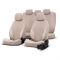 Καλύμματα Αυτοκινήτου Otom "Advanced Leather" Universal Δερματίνη / Λινό Ύφασμα Σετ Εμπρός / Πίσω 11 Τεμαχίων Μπεζ ΑDV-105