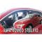 ΑΝΕΜΟΘΡΑΥΣΤΕΣ ΓΙΑ ALFA ROMEO STELVIO 5D 2017+ ΣΕΤ ΑΥΤΟΚΙΝΗΤΟΥ ΑΠΟ ΕΥΚΑΜΠΤΟ ΦΙΜΕ ΠΛΑΣΤΙΚΟ HEKO - 4 ΤΕΜ.