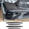 Τριμ Προφυλακτήρα Εμπρός Χρωμίου Για Mercedes-Benz GLC-Class X254/C254 22+ Amg Line Glossy Black / Night Package Set 4 Τεμαχίων