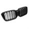 Καρδιές Μάσκας Για Bmw BMW X3 G01 LCI / X4 G02 LCI 21-25 Sport Look Με Διπλή Γρίλια Μαύρο Γυαλιστερό Με 6 Γρίλιες 2 Τεμάχια