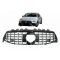 Μάσκα Για Mercedes-Benz CLA-Class C118 / W119 19+ GT Amg Panamericana Look Μαύρη Γυαλιστερή Με Χρώμιο 1 Τεμάχιο