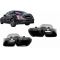 Μπούκες Εξάτμισης Για Mercedes-Benz C-Class W205 / E-Class W213 / S-Class W222 / GLE C292 / GLE W166 / GLC W253 Amg Look Black Edition 2 Τεμάχια