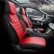 Καλύμματα Αυτοκινήτου Otom Pro Design Universal Βαμβακερό Ύφασμα Rachel / Δερματίνη Σετ Εμπρός / Πίσω 11 Τεμαχίων Μαύρο / Κόκκινο PRO-103