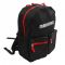 MENABO ΣΑΚΙΔΙΟ ΤΑΞΙΔΙΟΥ BACKPACK 20Lt 43x30x15 ΜΑΥΡΟ-ΚΟΚΚΙΝΟ MENABO
