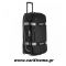 Sparco Τσάντα Ταξιδίου Tour Trolley Bag 016437NRSI Μαύρο / Ασημί