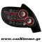 Φανάρι Πίσω Μαύρο Led Peugeot 206CC 98-09