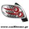 Φανάρι Πίσω Crystal Led Peugeot 206CC 98-09