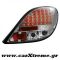 Φανάρι Πίσω Chrome Led Peugeot 207 06+