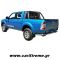 Roll Bar Τριών Σκελών με Επίπεδη Σχάρα Ford Ranger 2007+