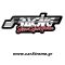 Αυτοκόλλητο Μαύρο-Κόκκινο Simoni Racing