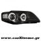 Φανάρι Εμπρός Μαύρο VW Passat 3C 05+ Ech Motor